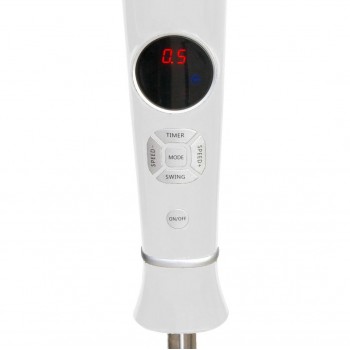 VOLTENO FLOOR FAN WHITE+ REMOTE CONTROL+DISPLAY 40cm