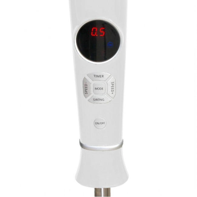 VOLTENO FLOOR FAN WHITE+ REMOTE CONTROL+DISPLAY 40cm VOLTENO FLOOR FAN WHITE+ REMOTE CONTROL+DISPLAY 40cm