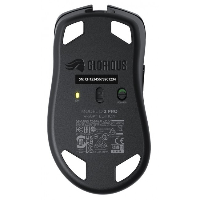Glorious Gaming Glorious Model D 2 PRO Wireless - 4K/8K Polling - Black Glorious Gaming Glorious Model D 2 PRO Wireless - 4K/8K Polling - Black