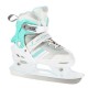 NILS EXTREME NH18191 2IN1 INLINE SKATES WHITE & BLUE SIZE. S (29-33) WITH INTERCHANGEABLE HOCKEY SKATES