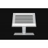 Razer Adjustable Laptop Stand Silver 45.7 cm (18