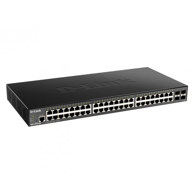 D-Link 48-port Gigabit Smart Managed Switch with 4 x 10G SFP+ D-Link 48-port Gigabit Smart Managed Switch with 4 x 10G SFP+