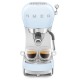 Smeg ECF02PBEU coffee machine pastel blue