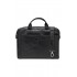 Leather shoulder bag with 15
