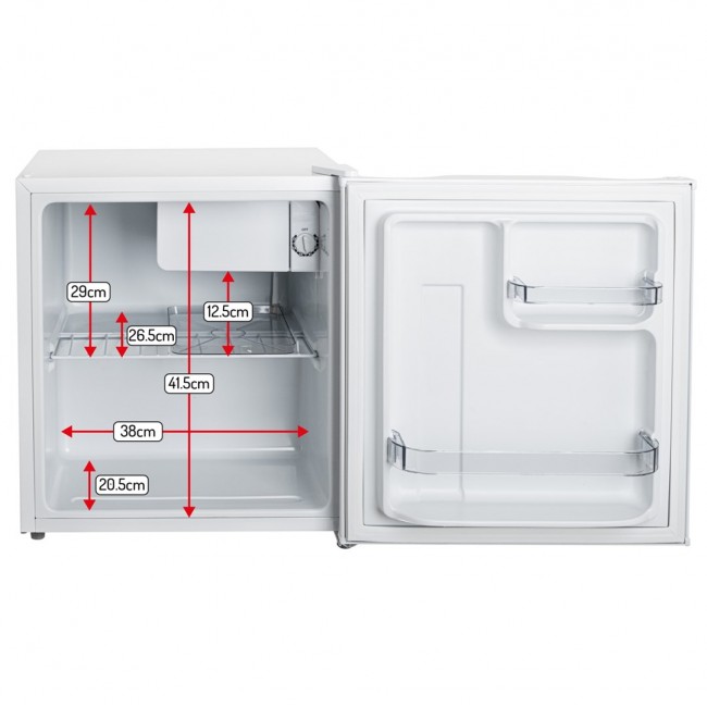 Adler AD 8096w Freestanding undercounter refrigerator White