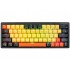 Tracer EVO2 keyboard Gaming USB + RF Wireless + Bluetooth QWERTY English Black, Orange, Yellow