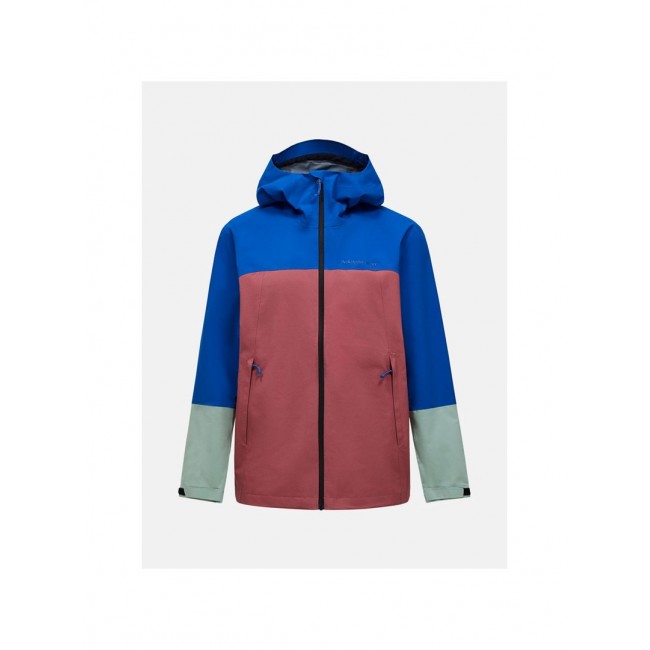 Kurtka męska PEAK PERFORMANCE M Trail Hipe 2.5L Shell Jacket kolor niebieski - M