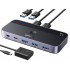 Ugreen USB 3.0 switch CM662, 2 4 outputs, black