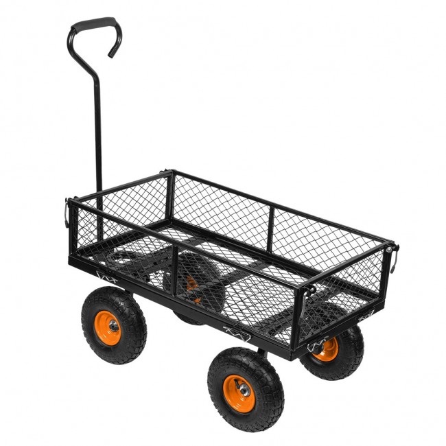 Steel garden trolley 300kg Steel garden trolley 300kg
