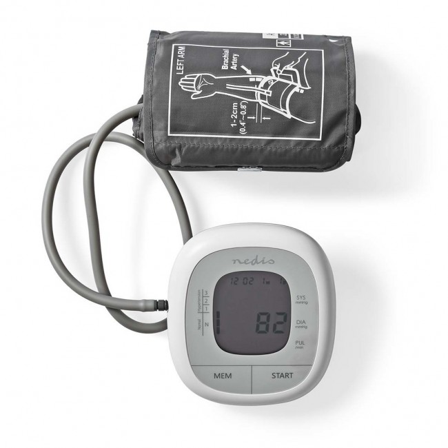 Nedis HCBL400WT blood pressure unit Upper arm Automatic Nedis HCBL400WT blood pressure unit Upper arm Automatic