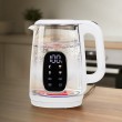 Adler AD 1305WS electric kettle 1.7 L 2200 W Transparent, White, Silver Adler AD 1305WS electric kettle 1.7 L 2200 W Transparent, White, Silver