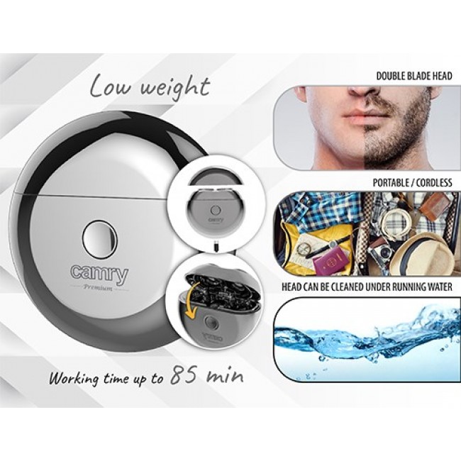 CAMRY CR 2938 USB TRAVEL SHAVER