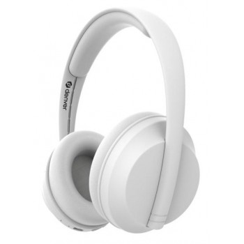 Denver BTH-235W Headset Wireless Head-band Calls/Music Bluetooth White