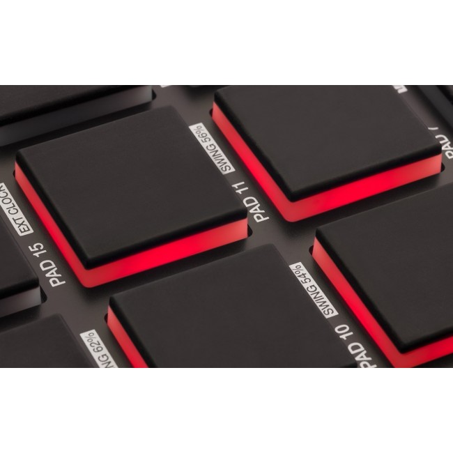 AKAI MPD 218 Pad controller MIDI USB Black AKAI MPD 218 Pad controller MIDI USB Black