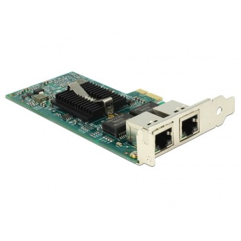 Delock PCIe Card 2x Gigabit LAN Network Adapter