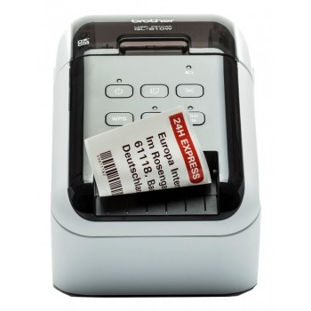 Brother QL-810WC label printer Direct thermal Colour 300 x 300 DPI 176 mm/sec Wired & Wireless DK Wi-Fi