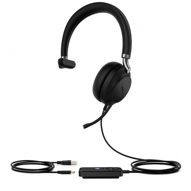 Yealink UH38 Mono Teams -W/O BAT USB-A-USB Wired Headset Yealink UH38 Mono Teams -W/O BAT USB-A-USB Wired Headset