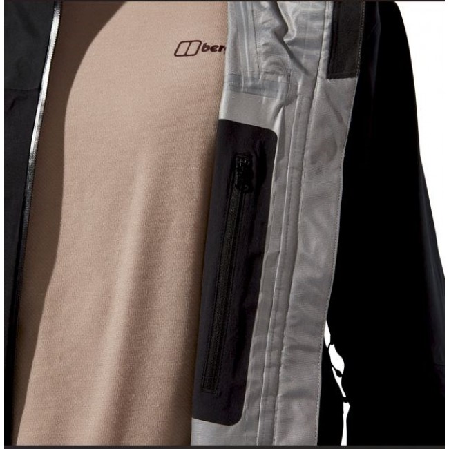 Berghaus RIDGE-SEEKER GTX JKT BLK/BLK membrane jacket size L