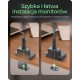 ICY BOX IB-MS702-T monitor mount / stand 144.8 cm (57