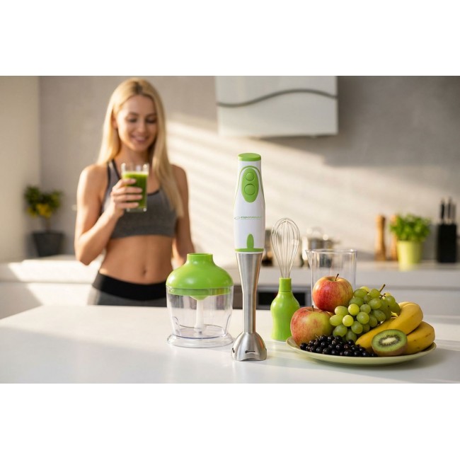 Esperanza EKM003G blender 0.75 L Immersion blender Green,White 450 W