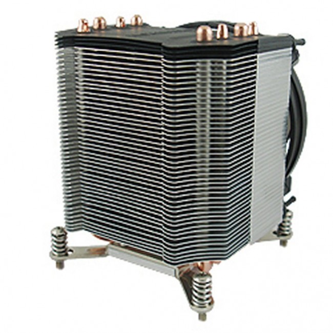 Inter-Tech K-17 Processor Cooler 9.2 cm Aluminium, Black