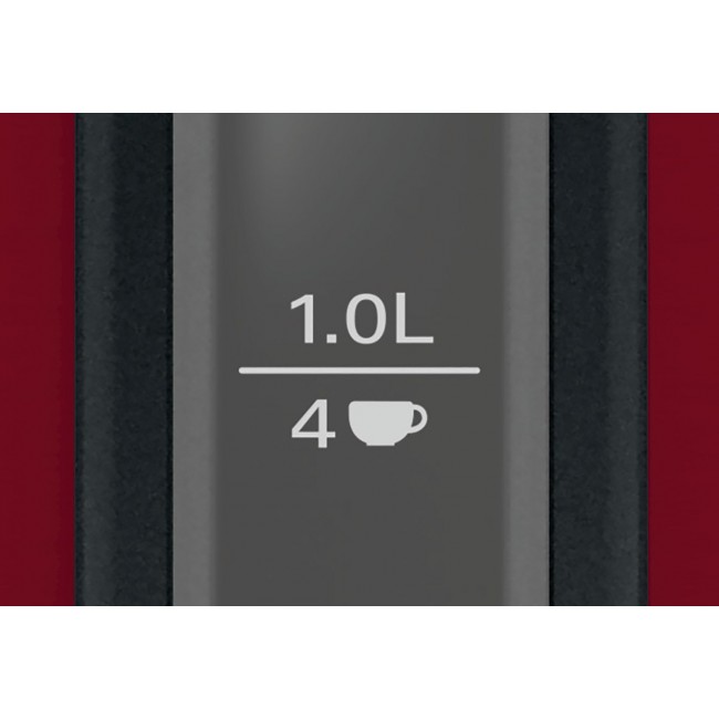 Bosch TWK3P424 electric kettle 1.7 L 2400 W Grey, Red