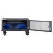 Manhattan Laptop Charging Cabinet Desktop via AC Adapter (EU) 20-bay, Install device's AC Adapter (power cables) into unit, Suitable for ALL laptops (to 16