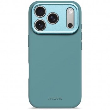 Decoded Silicone Backcover Apple iPhone 17 Pro Retro Blue mobile phone case 16 cm (6.3