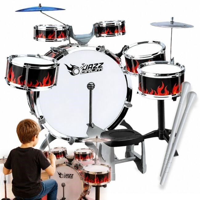 SUPRIMO K-DRUMS 2 du a perkusja dla dzieci z 6 bęb