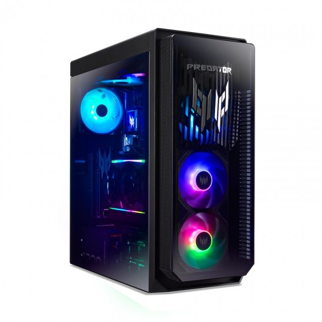Acer Predator Orion 7000 PO7-660 Intel Core Ultra 7 265KF 32 GB DDR5-SDRAM 2 TB SSD NVIDIA GeForce RTX 5080 Windows 11 Home Desktop PC Black