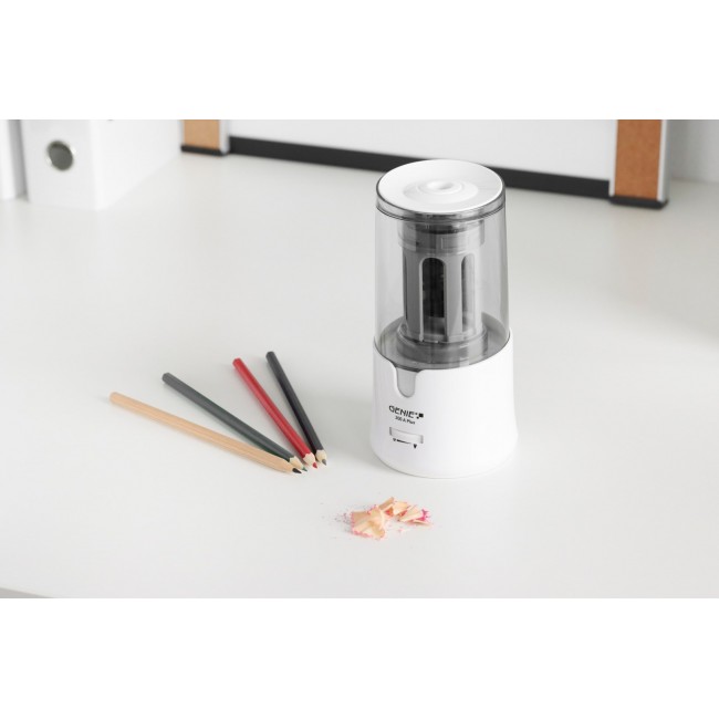 Genie 200 A Plus Electric pencil sharpener White
