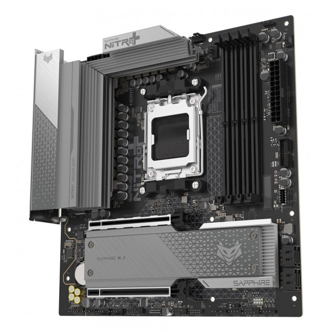 Sapphire NITRO+ B850M WIFI AMD B850 Socket AM5 micro ATX Sapphire NITRO+ B850M WIFI AMD B850 Socket AM5 micro ATX