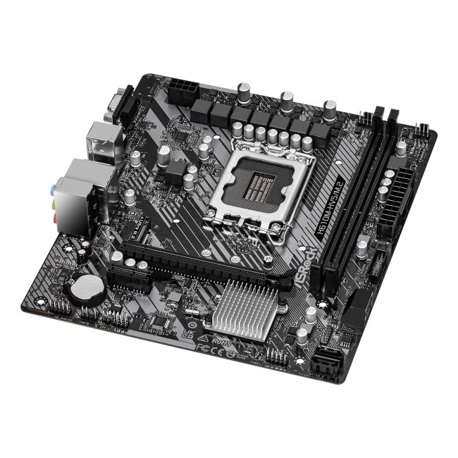 Asrock H610M-HVS/M.2 R2.0 Intel H610 LGA 1700 micro ATX