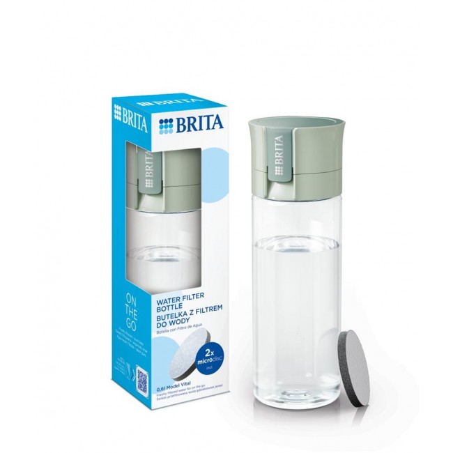 Brita Vital green 2-disc filter bottle