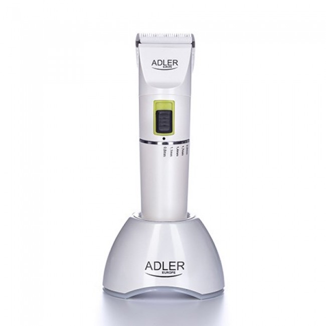 Adler AD 2827 hair trimmers/clipper Black, White 4 Lithium