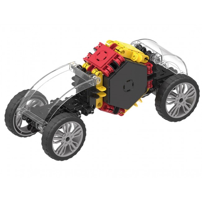 EDUCATIONAL AND CONSTRUCTION BLOCKS CLICS CLICFORMERS 803001 - SPEED WHEEL SET (10 IN 1) - 34 ELEMENTS