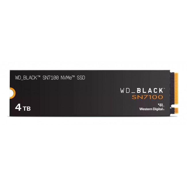 Western Digital Black SN7100 4 GB M.2 PCI Express 4.0 NVMe 3D TLC NAND Western Digital Black SN7100 4 GB M.2 PCI Express 4.0 NVMe 3D TLC NAND