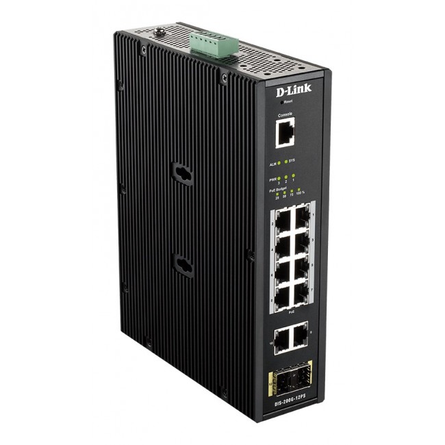 D-Link Industrial Gigabit Smart Managed PoE Switch D-Link Industrial Gigabit Smart Managed PoE Switch