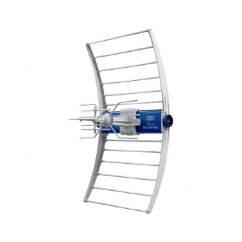 DVB-T/T2 ASR Classic 5G PROTECTED 2023 TV Antenna with ZZA-7 Telmor Power Supply