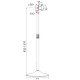 Techly ICA-TR10 signage display mount 68.6 cm (27 Techly ICA-TR10 signage display mount 68.6 cm (27
