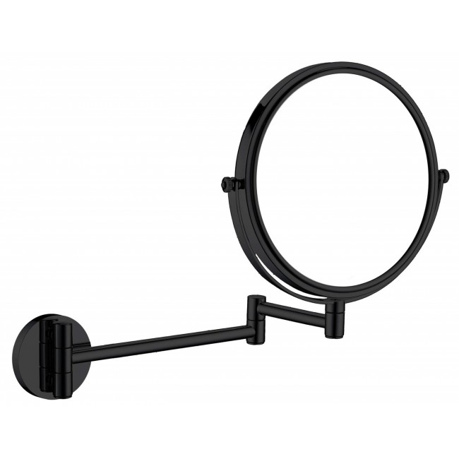 Cosmetic mirror on a movable arm - double-sided Cosmetic mirror on a movable arm - double-sided