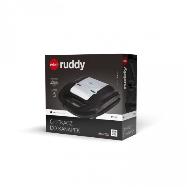 ELDOM Sandwich RUDDY, 750 W, granite slabs