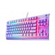 Steelseries Apex 3 TKL - US keyboard Gaming USB US English Lavender