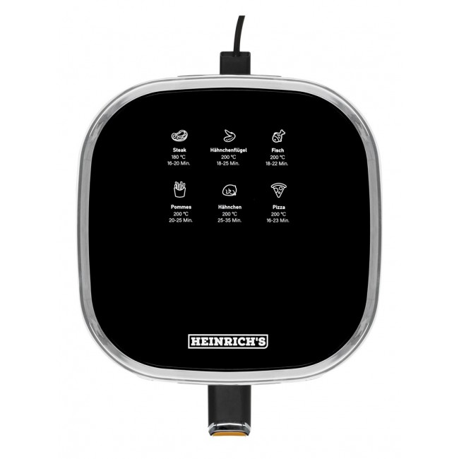 Heinrich s HFR 8216 Hot air fryer 5.0 l 1450 W Yellow