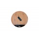 Unold 86545 electric space heater Indoor Black, Wood Fan electric space heater