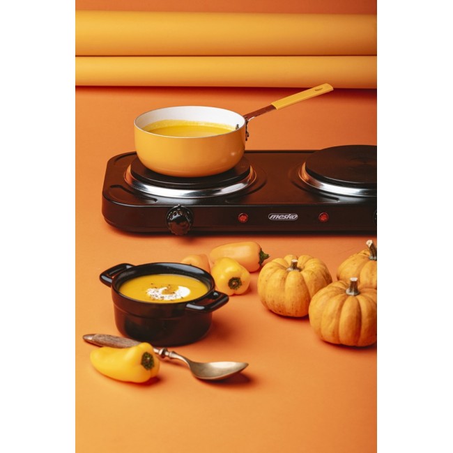 Mesko Home MS 6509 hob Black Countertop Sealed plate 2 zone(s) Mesko Home MS 6509 hob Black Countertop Sealed plate 2 zone(s)