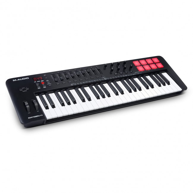 M-AUDIO Oxygen 49 (MKV) MIDI keyboard 49 keys USB Black M-AUDIO Oxygen 49 (MKV) MIDI keyboard 49 keys USB Black