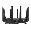 ASUS ROG Rapture GT-BE98 wireless router 10 Gigabit Ethernet Quad-band (2.4 GHz / 5 GHz-1 / 5 GHz-2 / 6 GHz) Black ASUS ROG Rapture GT-BE98 wireless router 10 Gigabit Ethernet Quad-band (2.4 GHz / 5 GHz-1 / 5 GHz-2 / 6 GHz) Black