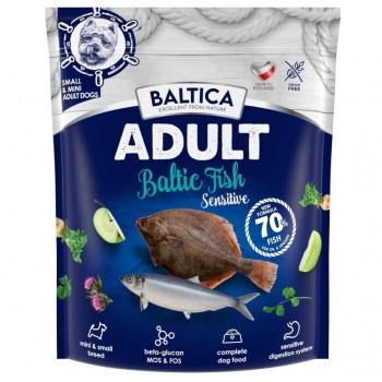 BALTICA Excellent Sensitive Baltic fish Small breed Mono - dry dog food - 1kg