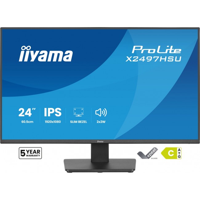 iiyama ProLite X2497HSU-B1 computer monitor 60.5 cm (23.8